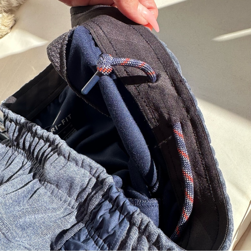 Nike Dryfit Warm Team Tapered Blue Syracuse Orange Thick Sweatpants, Size XL - Picture 7 of 11